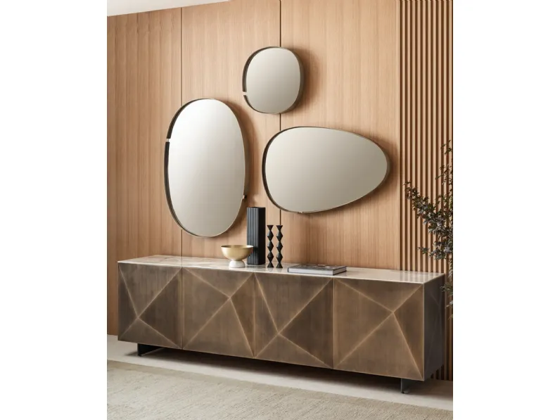 Madia Cubric in metallo di Riflessi