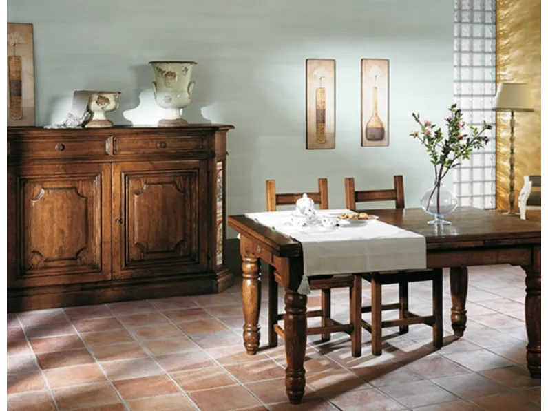 Madia classica in legno Daylight 01 di Salaiolo