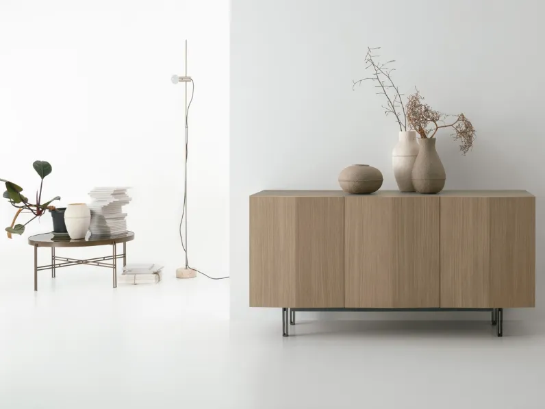 Madia Demetra 180 in laminato effetto legno di Target Point