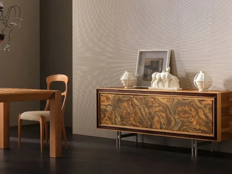 Madia in radica e noce Elettra 501 di Cantiero