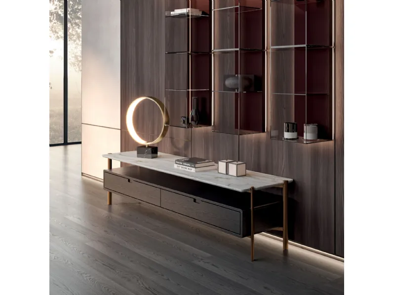 Madia in essenza rovere nero Eros di Misuraemme