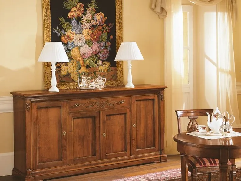Madia classica Fenice 1823 in legno massello di Bamart