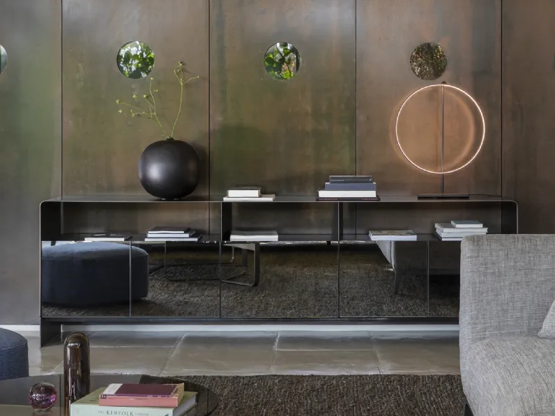 Madia Foglio con ante a specchio di Flou