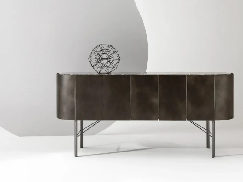 Madia Collectionist Lounge in legno laccato di Laura Meroni