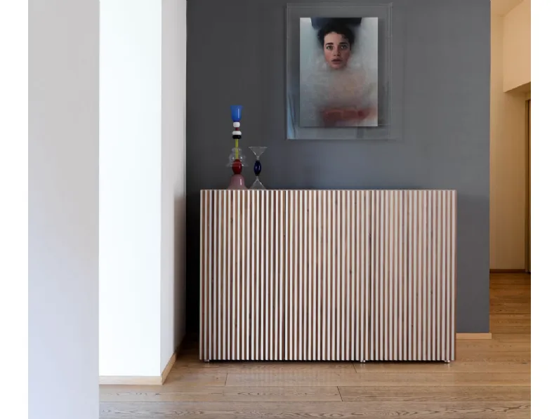 Madia Leon Wood Imbiancato di Horm