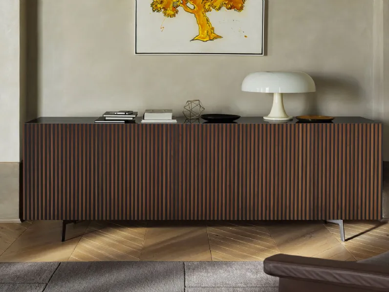 Madia Leon Wood Mid-Century di Horm