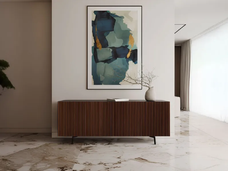 Madia Leon Wood Mid-Century di Horm