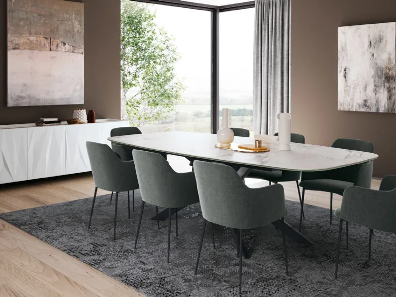 Madia Libeskind in legno laccato di Febal Casa