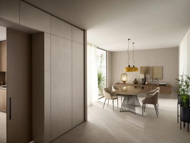 Madia sospesa Living Poetica di Scavolini