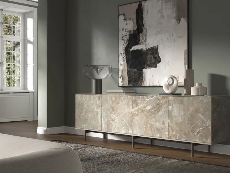 Madia 3RF6012 in vetro effetto marmo di Favero