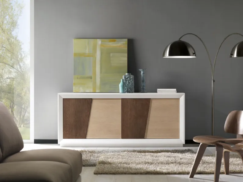 Madia E1050 a 4 ante in frassino di Euromobili