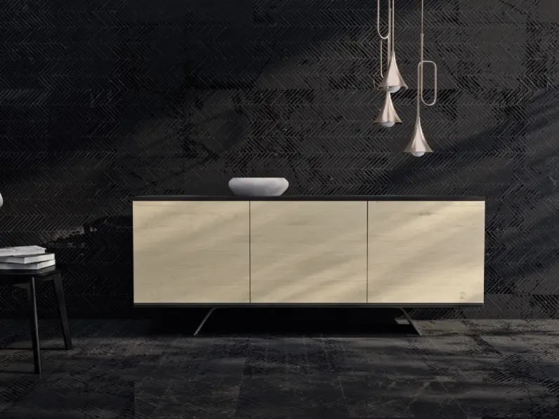 Madia moderna Chorus in legno di rovere di Fratelli Mirandola