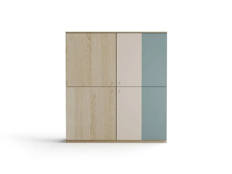 Madia Alta MD 2264 in nobilitato e laccato di Giessegi