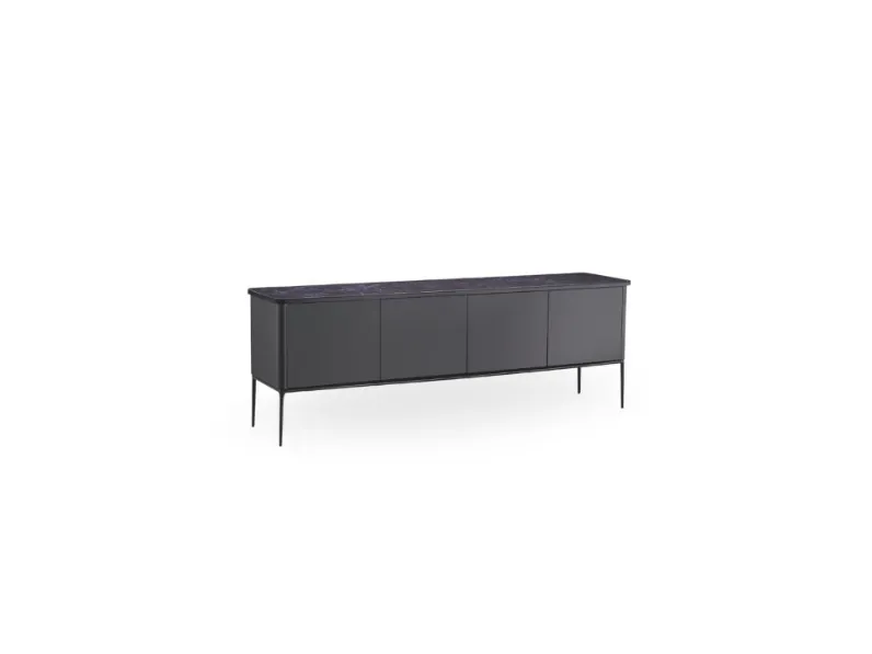 Madia Lea H73 in MDF laccato di Midj