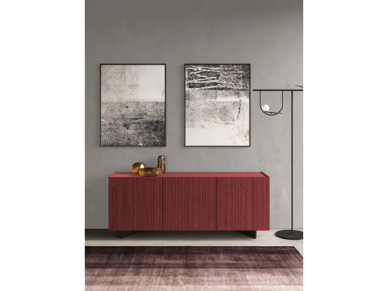 Madia Mizar in legno cannettato di FGF Mobili