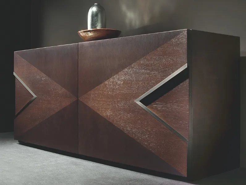 Madia Morgan Rovere Scuro con ante scorrevoli de L'Origine