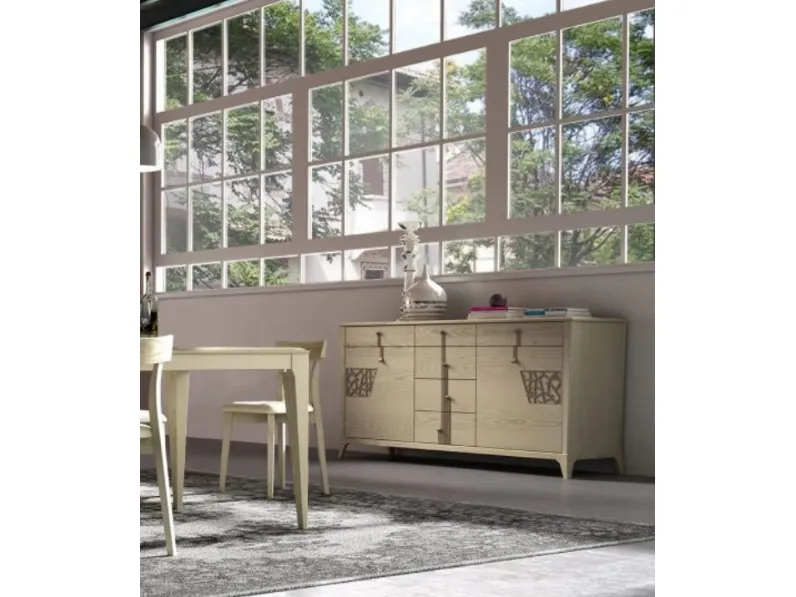 Madia Manhattan art 6001Finitura Deserto di Padovani Mobili