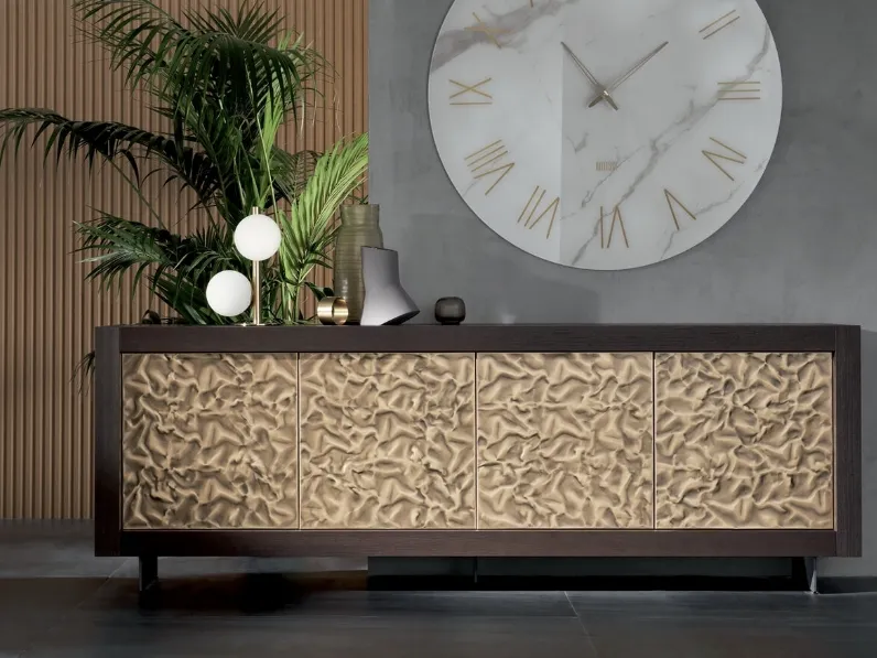 Madia Picasso Mito in acciaio martellato di Riflessi