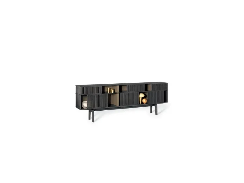 Madia Lloyd Cabinet alto di Poltrona Frau