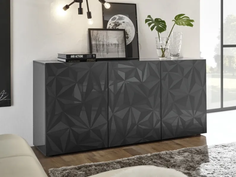Madia Prisma Grigio di LC Mobili