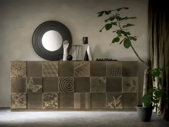 Quadro Ottone Vintage Patchwork