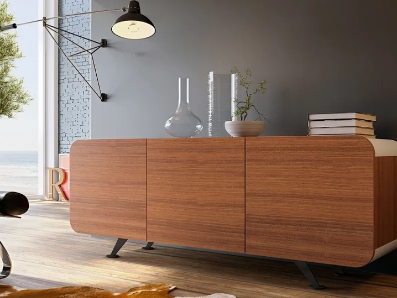 Madia a tre ante R80 Eucalipto di Zanotti Mobili