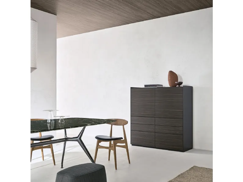 Madia Self Bold Ebano Taiga di Rimadesio