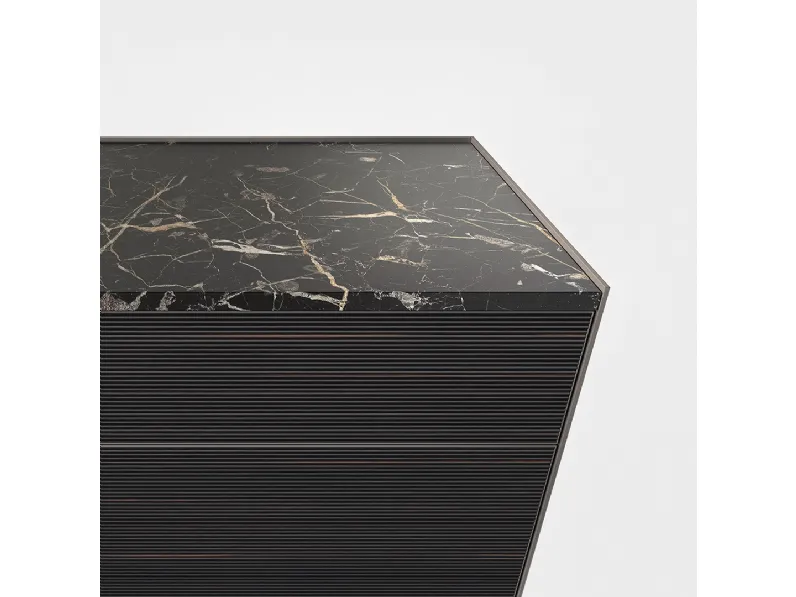 Madia Self Bold Ebano Taiga di Rimadesio