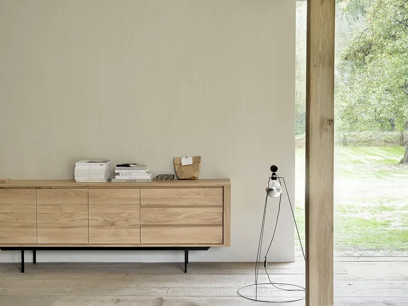 Madia Shadow con cassetti di Ethnicraft