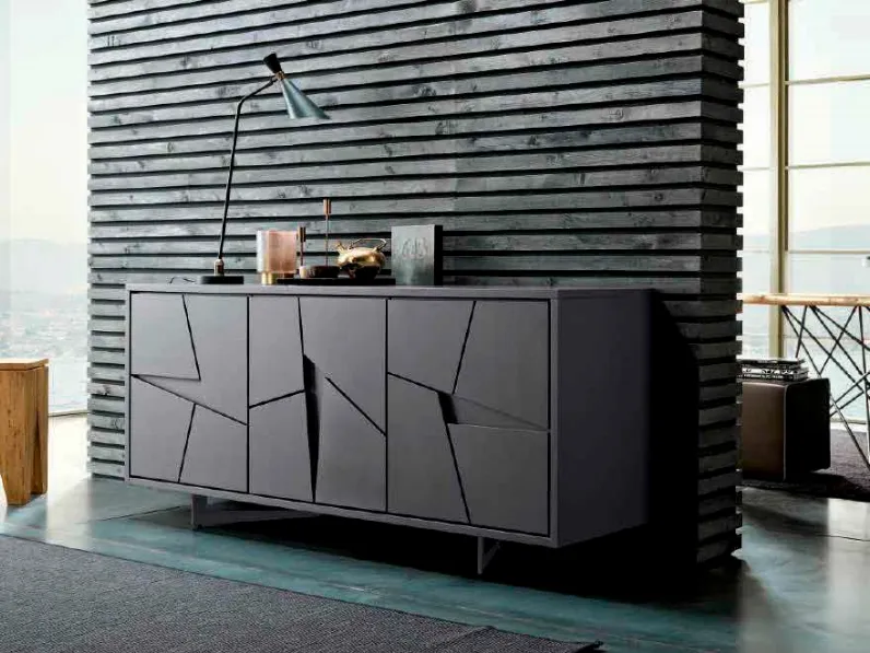 Madia Sideboards 9 in laccato opaco di FGF Mobili