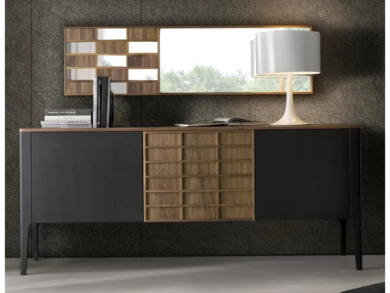 Madia Singapore in noce canaletto di Modesign