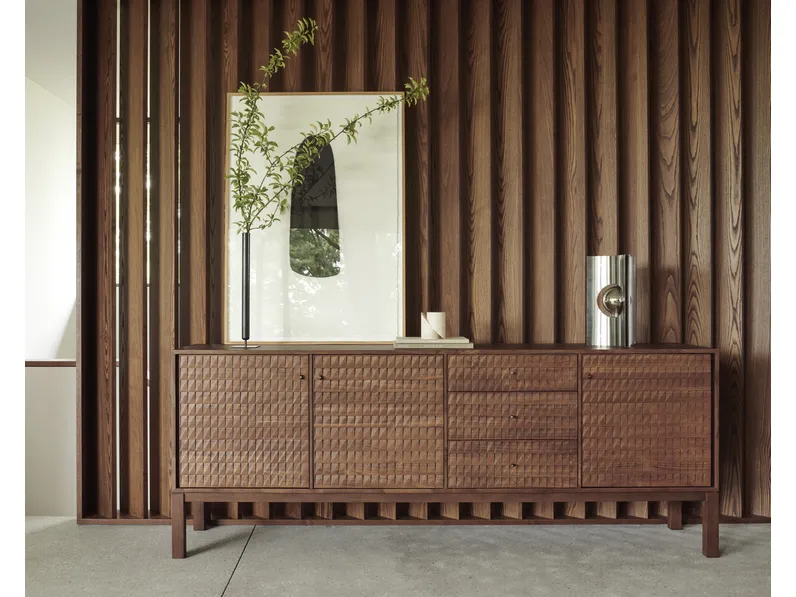 Madia Sono in teak light brown di Ethnicraft