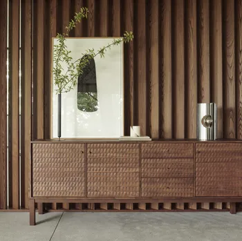 Madia Sono in teak light brown di Ethnicraft