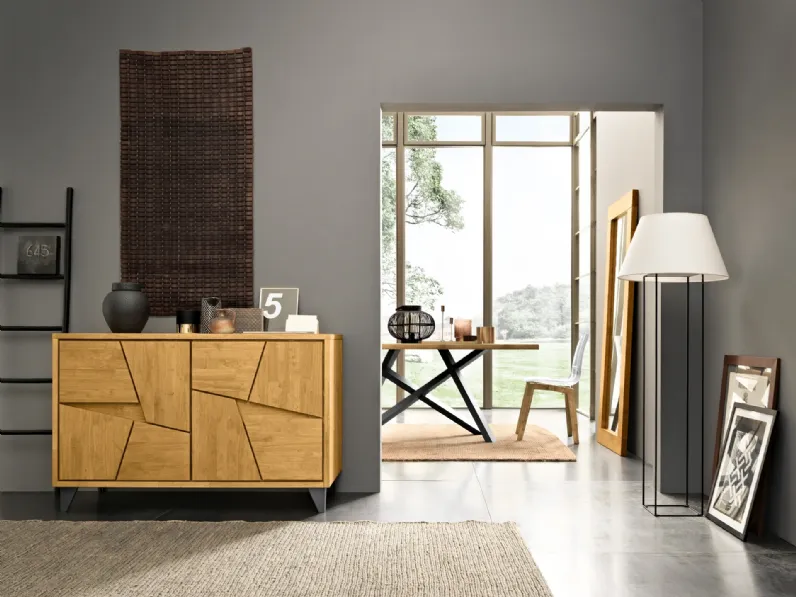 Madia Special Oak a due ante di FGF Mobili