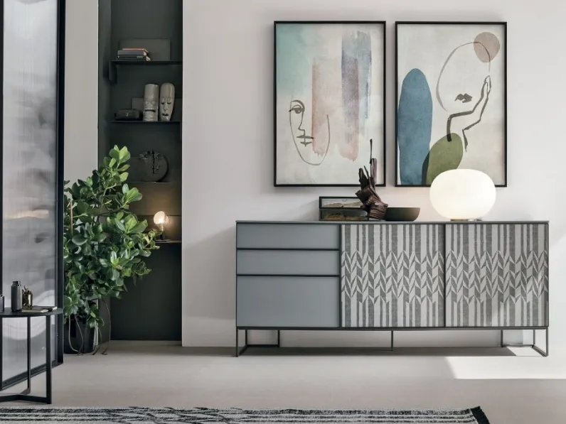 Madia Vinci in laccato opaco carta da zucchero di Tomasella