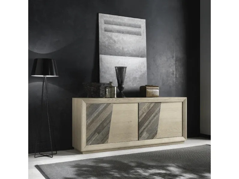 Madia Trend Project in legno con inserti di Imba Srl