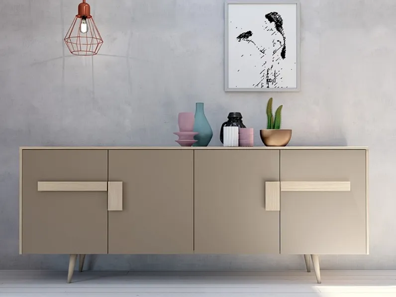 Madia in laccato opaco Vintage di Zanotti Mobili