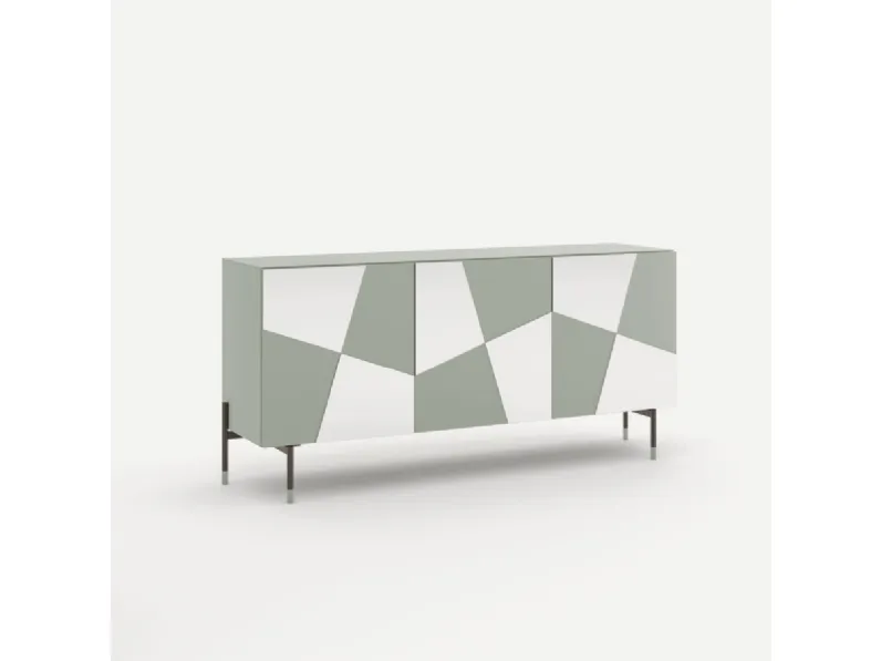 Madia Vitro 02 in vetro e laccato di Orme