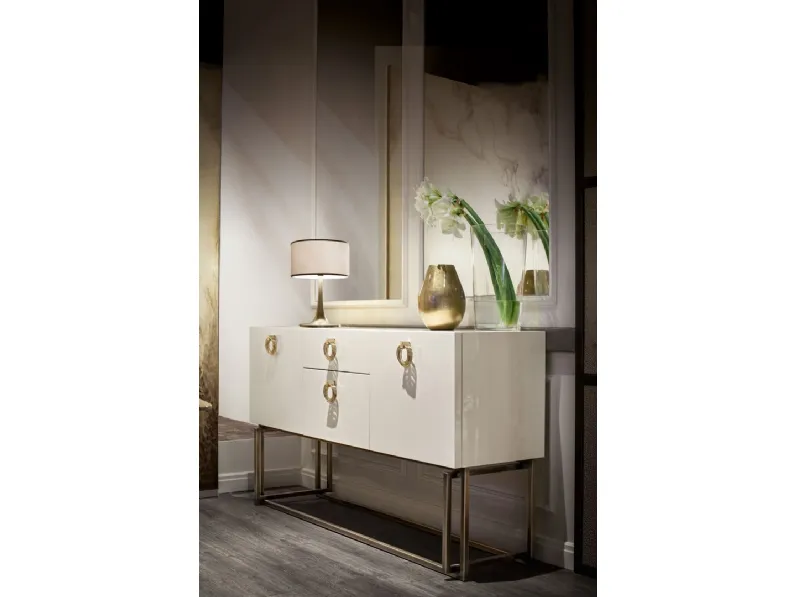 Madia Voyage in legno decorato di Cantori