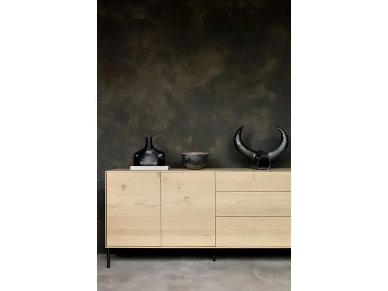 Madia in rovere Whitebird di Ethnicraft