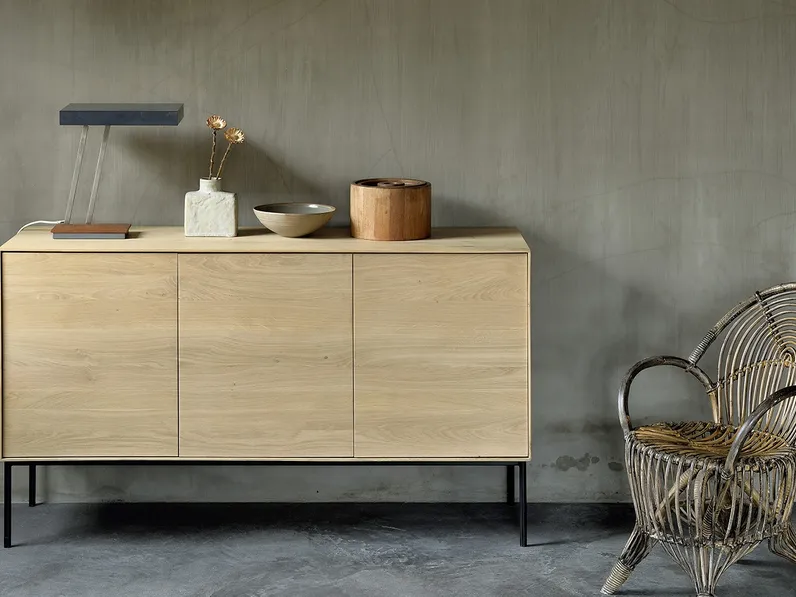 Madia in rovere Whitebird di Ethnicraft