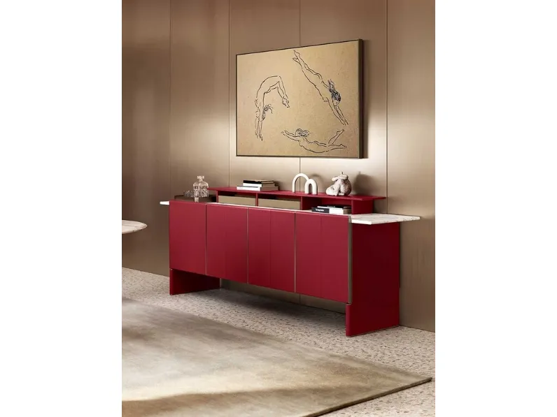 Madia Zabriskie Cabinet basso di Poltrona Frau