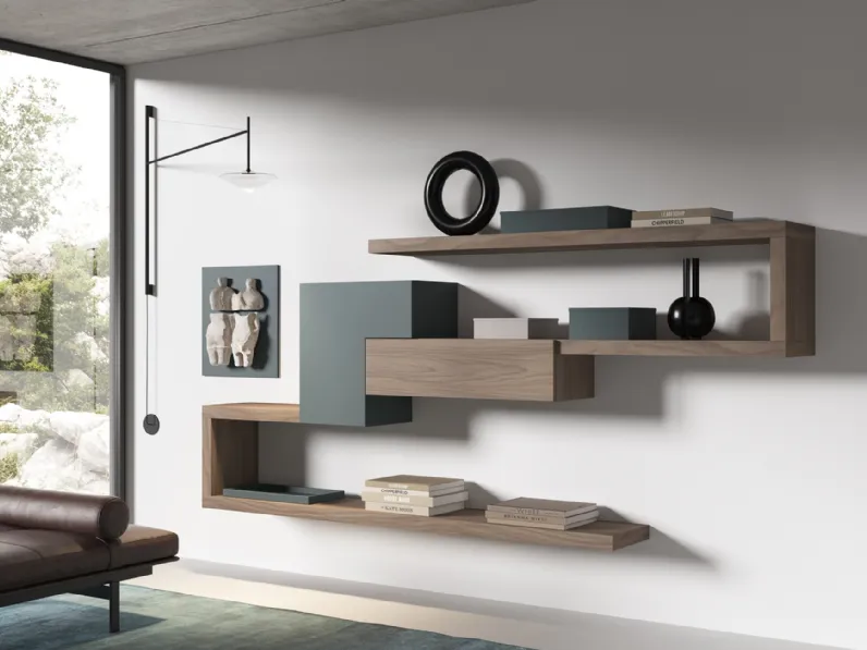 Mobile ingresso in melaminico e laccato 9RF0003 di Favero