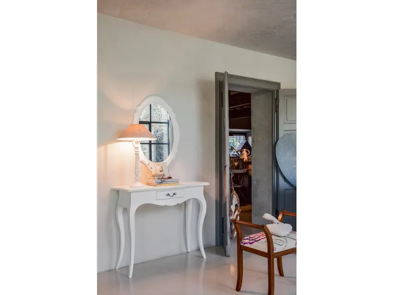 Mobile Ingresso Consolle Crile in legno laccato di Tonin Casa