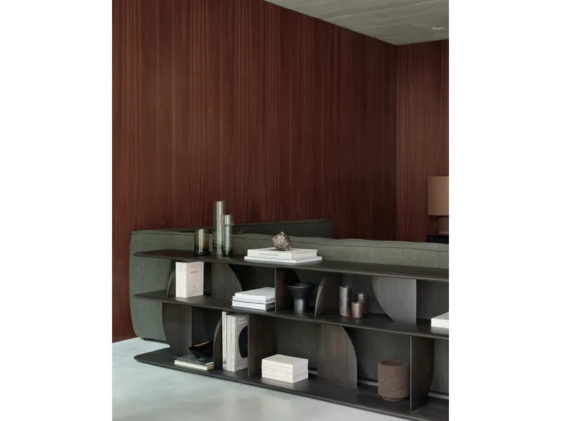 Mobile ingresso Consolle da divano Geometric in teak di Ethnicraft