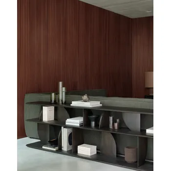 Mobile ingresso Consolle da divano Geometric in teak di Ethnicraft