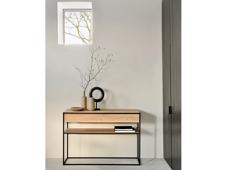 Mobile ingresso Consolle Monolit in rovere di Ethnicraft