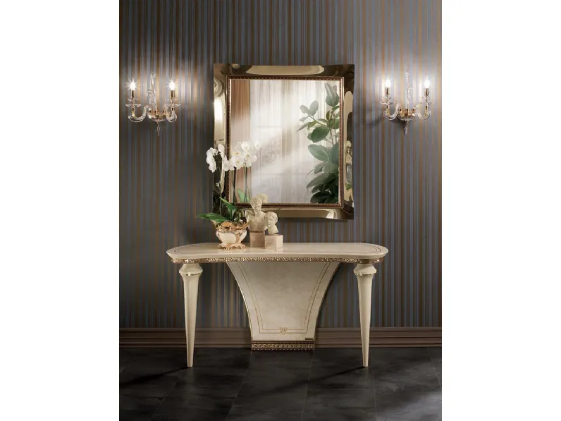 Mobile ingresso con specchiera Fantasia di Arredoclassic