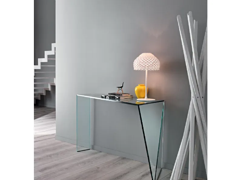 Mobile ingresso in vetro Penrose Consolle di Tonelli