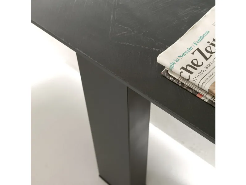 Mobile ingresso Guenda in cristallo ceramicato di Ponti Terenghi